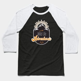 Wildlife Adventure Baseball T-Shirt